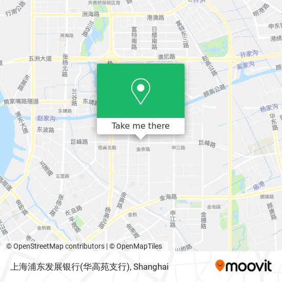 上海浦东发展银行(华高苑支行) map