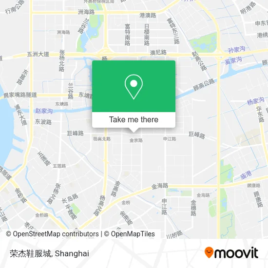 荣杰鞋服城 map