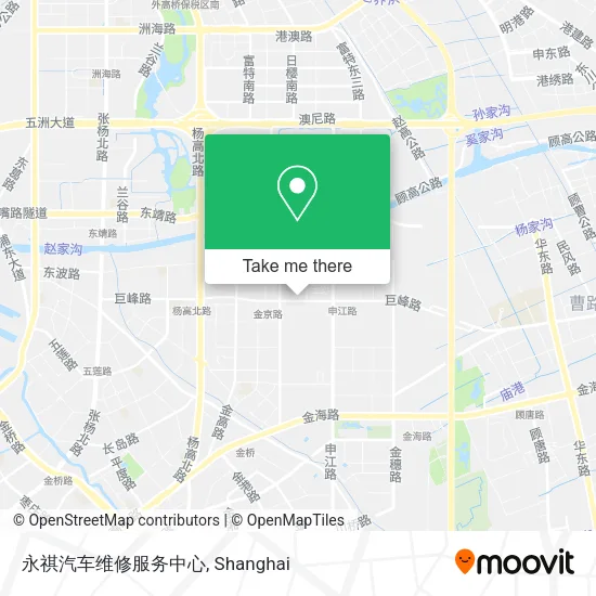 永祺汽车维修服务中心 map