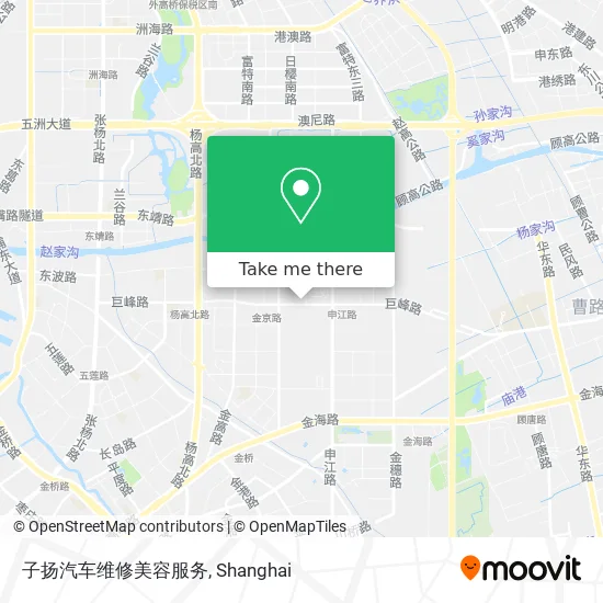 子扬汽车维修美容服务 map