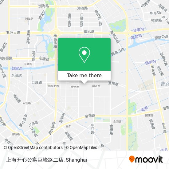 上海开心公寓巨峰路二店 map