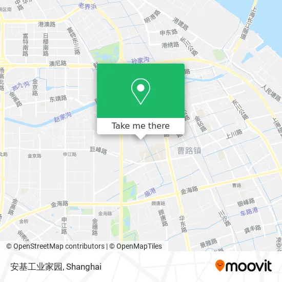 安基工业家园 map