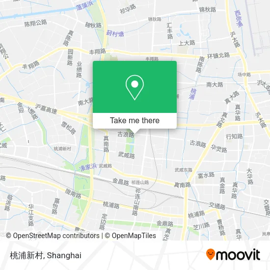 桃浦新村 map