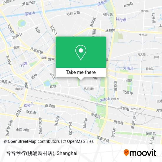 音音琴行(桃浦新村店) map