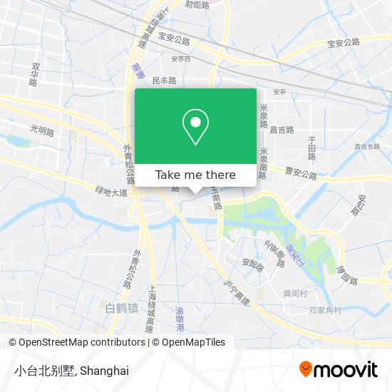 小台北别墅 map