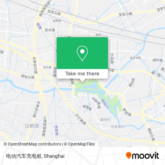 电动汽车充电桩 map