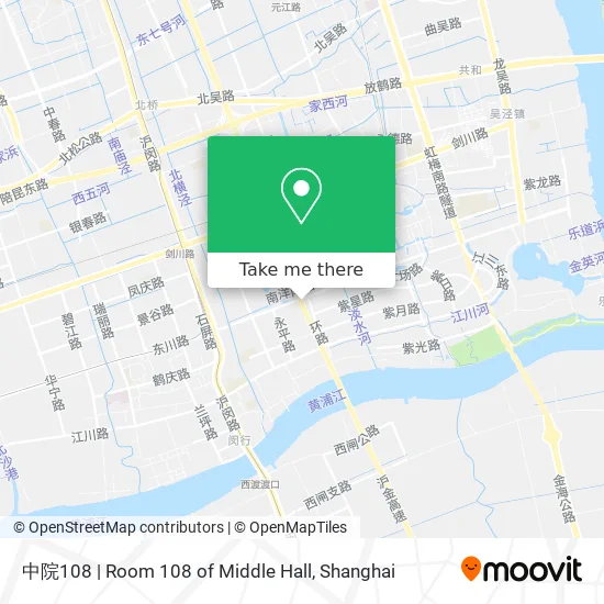 中院108 | Room 108 of Middle Hall map