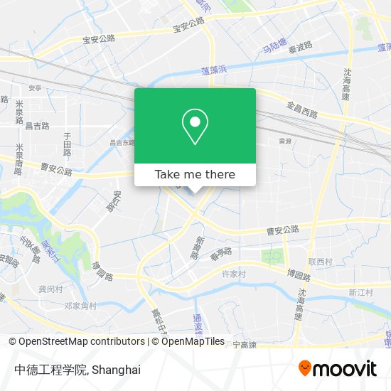 中德工程学院 map