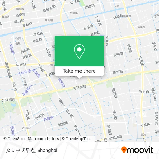众立中式早点 map