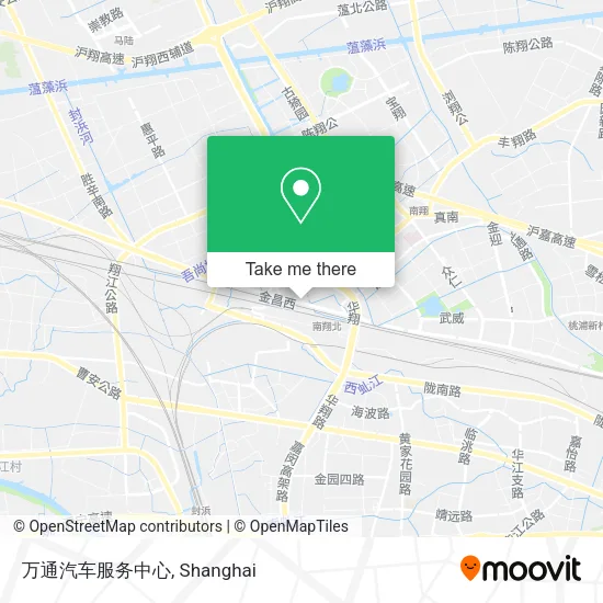 万通汽车服务中心 map