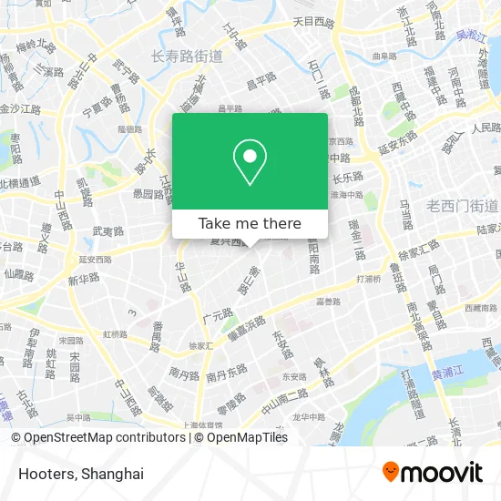 Hooters map