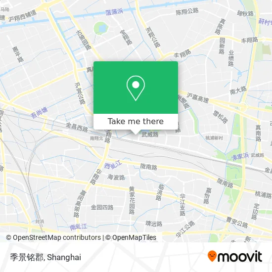 季景铭郡 map
