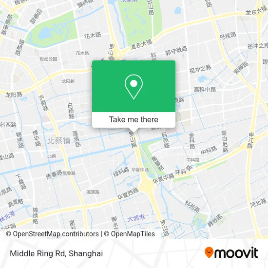 Middle Ring Rd map