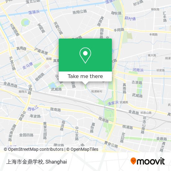 上海市金鼎学校 map