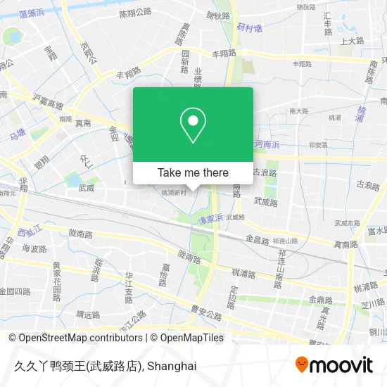 久久丫鸭颈王(武威路店) map