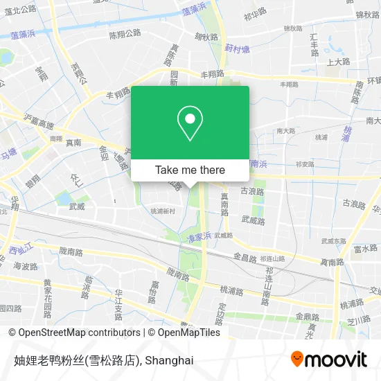妯娌老鸭粉丝(雪松路店) map