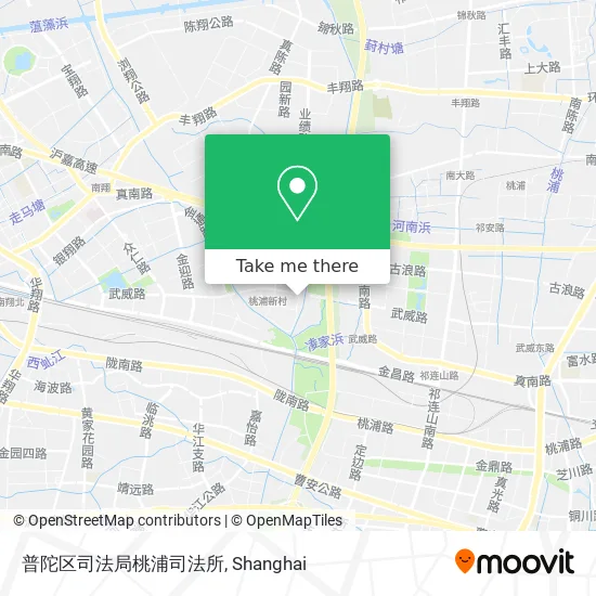 普陀区司法局桃浦司法所 map