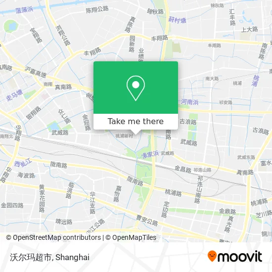 沃尔玛超市 map