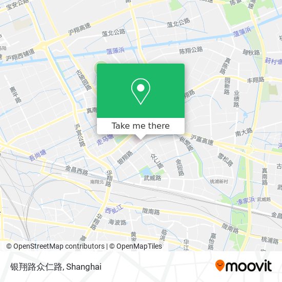 银翔路众仁路 map