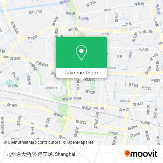九州通大酒店-停车场 map