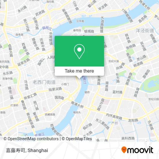 嘉藤寿司 map