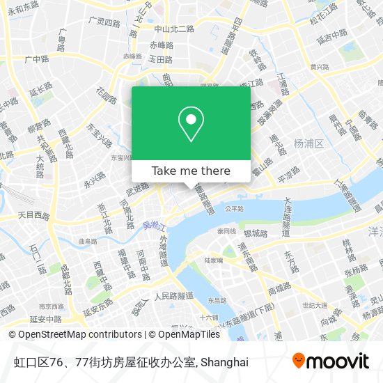 虹口区76、77街坊房屋征收办公室 map