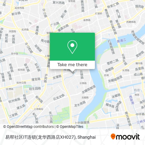 易帮社区IT连锁(龙华西路店XH027) map