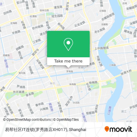 易帮社区IT连锁(罗秀路店XH017) map