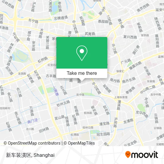新车装潢区 map