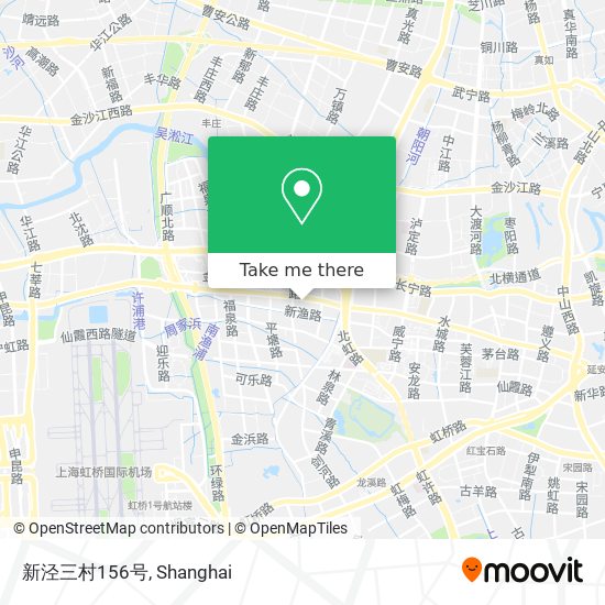 新泾三村156号 map
