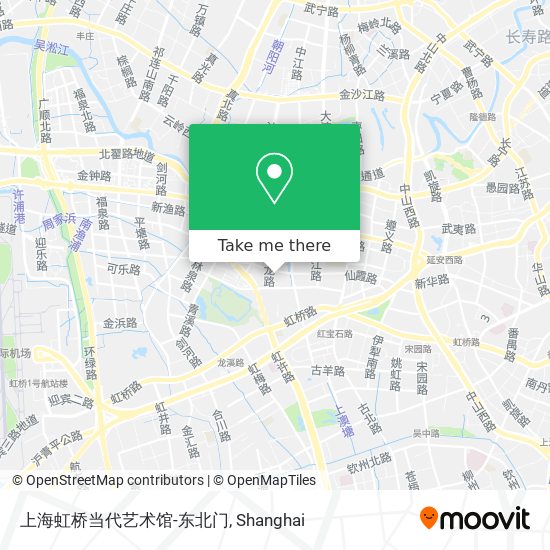 上海虹桥当代艺术馆-东北门 map