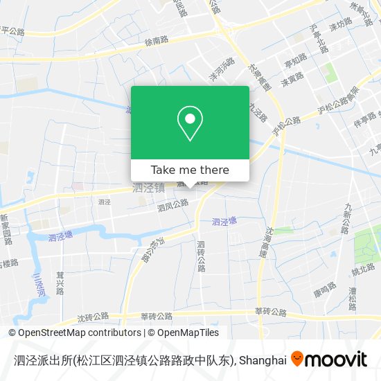 泗泾派出所(松江区泗泾镇公路路政中队东) map