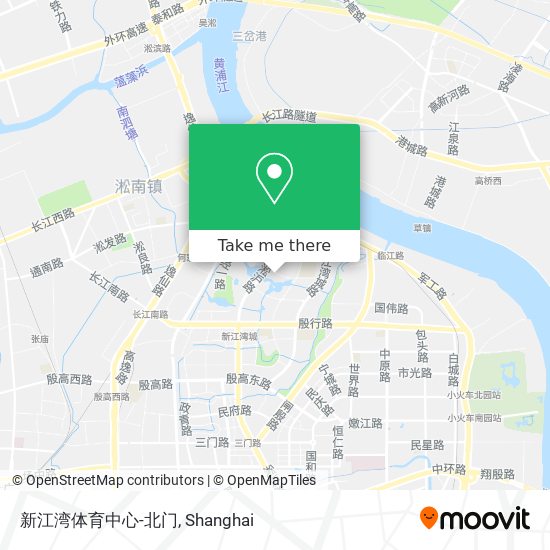 新江湾体育中心-北门 map