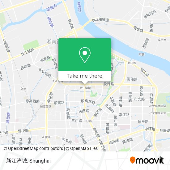 新江湾城 map
