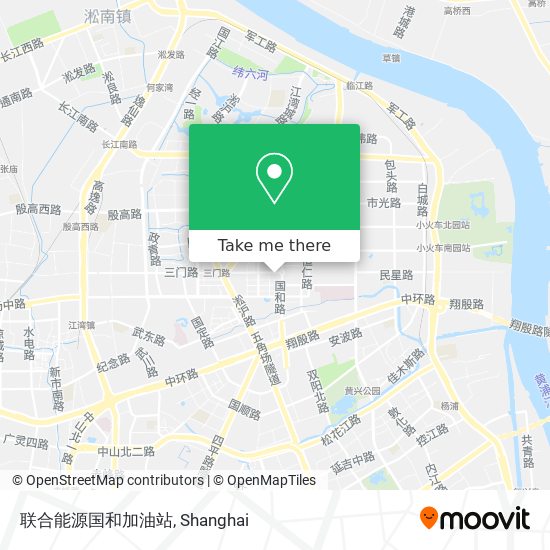 联合能源国和加油站 map