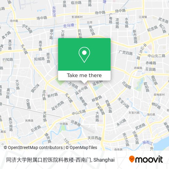 同济大学附属口腔医院科教楼-西南门 map