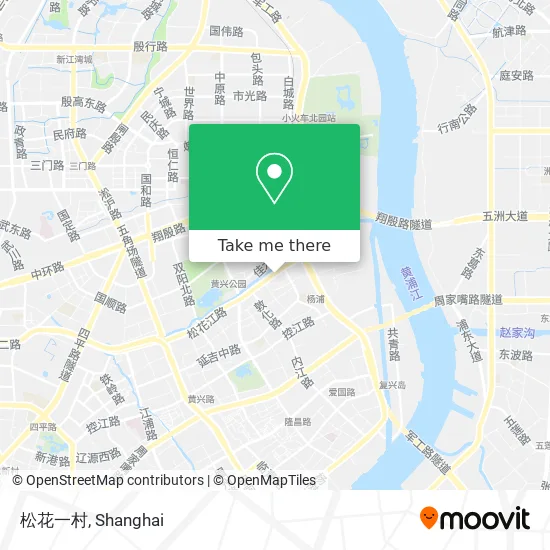 松花一村 map