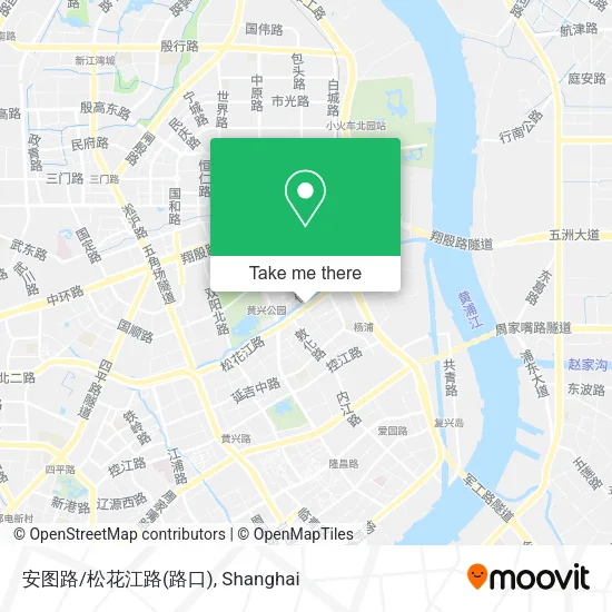 安图路/松花江路(路口) map