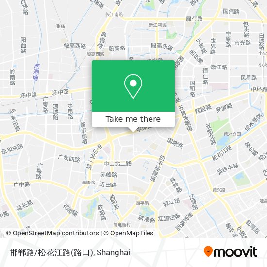 邯郸路/松花江路(路口) map