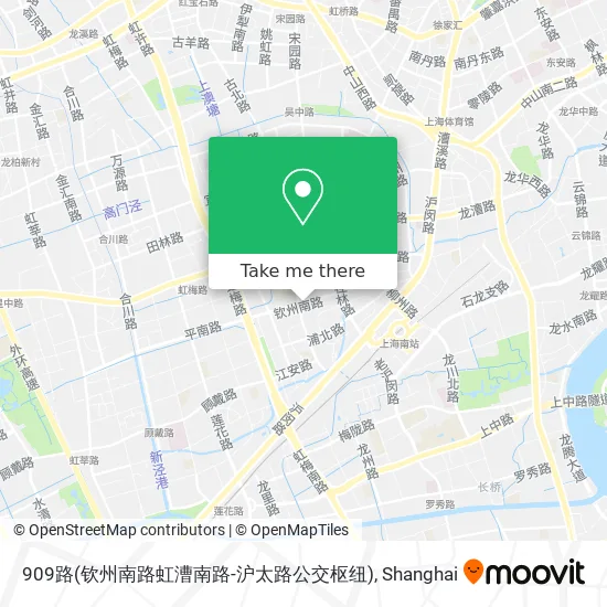 909路(钦州南路虹漕南路-沪太路公交枢纽) map