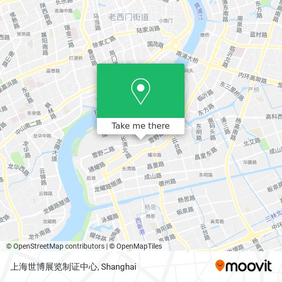 上海世博展览制证中心 map