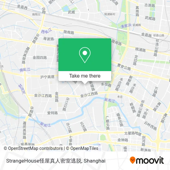 StrangeHouse怪屋真人密室逃脱 map