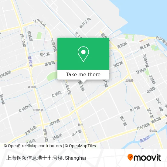 上海钢领信息港十七号楼 map