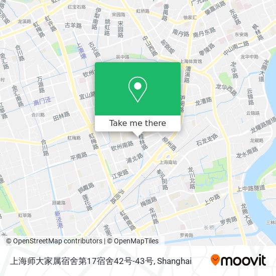 上海师大家属宿舍第17宿舍42号-43号 map