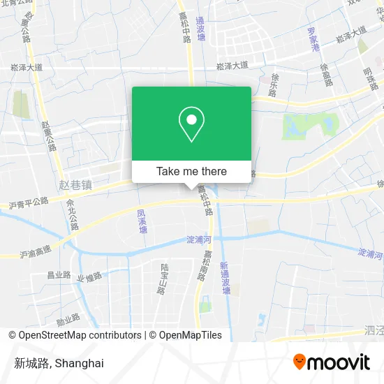 新城路 map