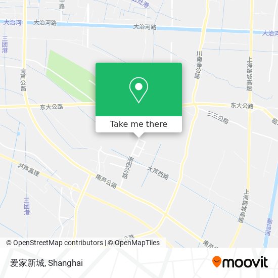 爱家新城 map