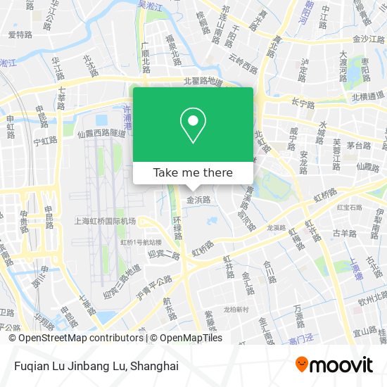 Fuqian Lu Jinbang Lu map