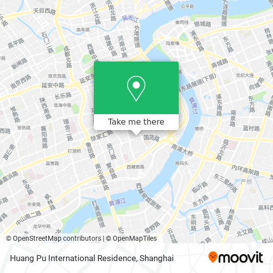 Huang Pu International Residence map