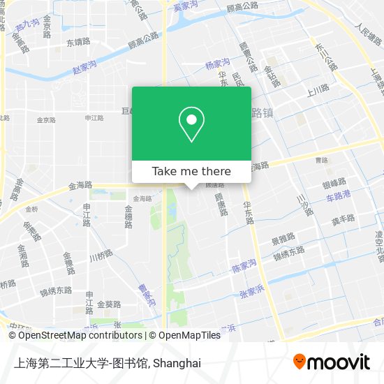 上海第二工业大学-图书馆 map