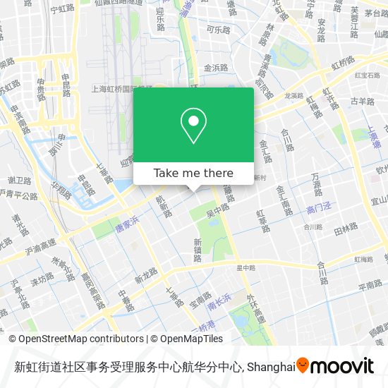 新虹街道社区事务受理服务中心航华分中心 map